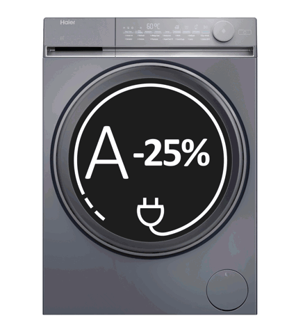 Haier HW90-B14367GTUIT lavatrice Caricamento frontale 9 kg 1400 Giri/min Antracite