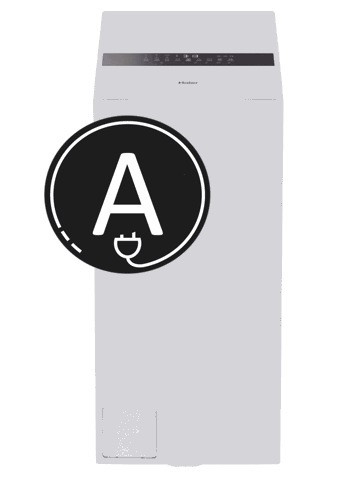 Haier HW90-BPD13386U1 lavatrice Caricamento dall'alto 9 kg 1300 Giri/min Bianco