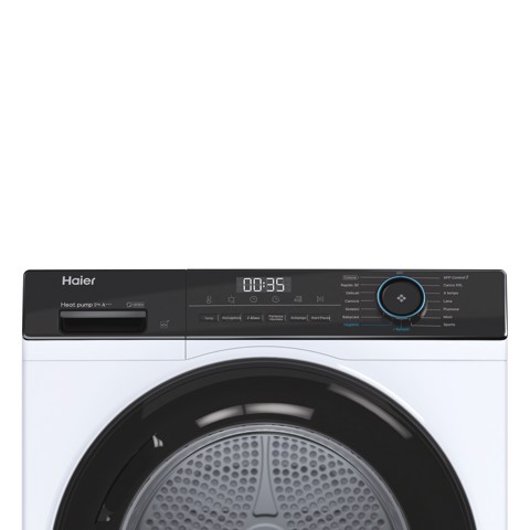 Haier I-Pro Serie 3, Asciugatrice 9 KG, Classe C, Bianco, Inverter, I-Refresh, Wi-Fi, Hygienic, HD90-A3939E-IT