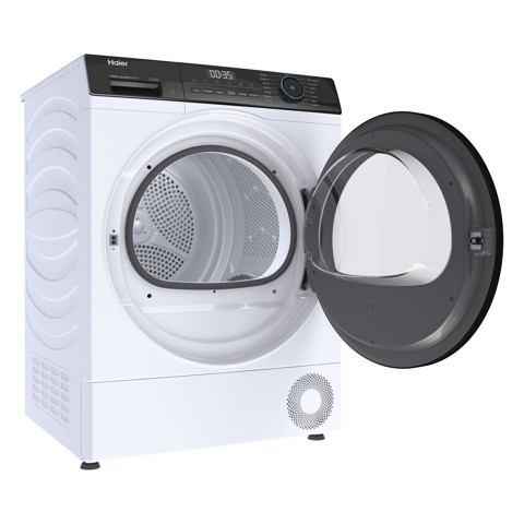 Haier I-Pro Serie 3, Asciugatrice 9 KG, Classe C, Bianco, Inverter, I-Refresh, Wi-Fi, Hygienic, HD90-A3939E-IT