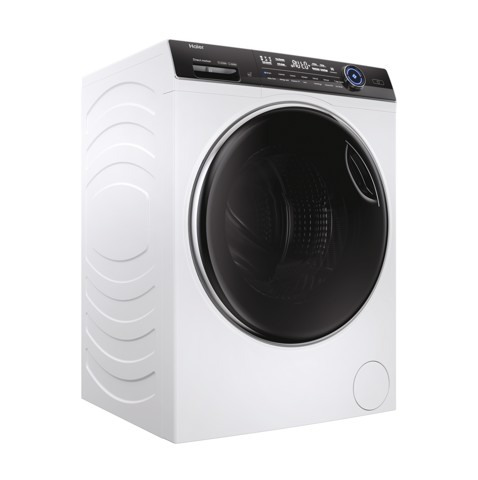 Haier I-Pro Serie 7 Plus, Lavatrice Carica Frontale 12 KG, 30% più efficente della classe A, 1400 giri, Bianco, Direct Motion, Refresh, Wi-Fi, HW120B14979NEUIT