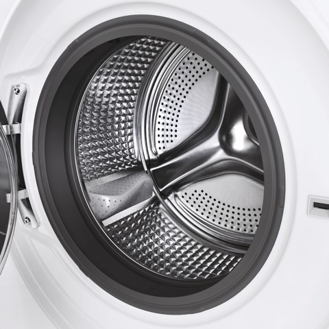 Haier I-Pro Serie 7 Plus, Lavatrice Carica Frontale 12 KG, 30% più efficente della classe A, 1400 giri, Bianco, Direct Motion, Refresh, Wi-Fi, HW120B14979NEUIT