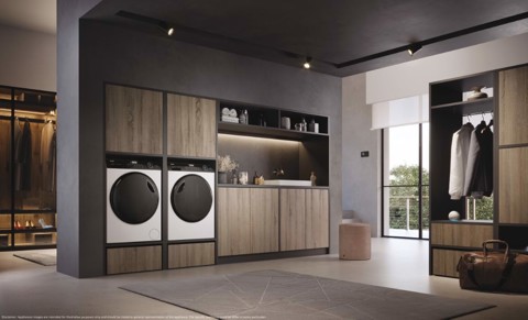 Haier I-Pro Series 5 HD90-A3959 asciugatrice Libera installazione Caricamento frontale 9 kg A+++ Bianco