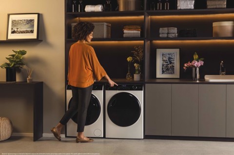 Haier I-Pro Series 5 HD90-A3959 asciugatrice Libera installazione Caricamento frontale 9 kg A+++ Bianco