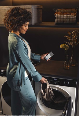 Haier I-Pro Series 5 HD90-A3959 asciugatrice Libera installazione Caricamento frontale 9 kg A+++ Bianco