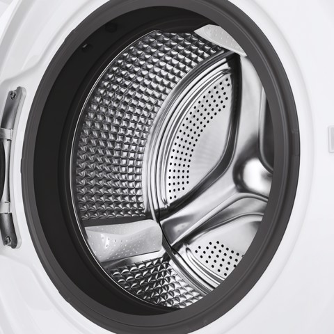 Haier I-Pro Series 5 I-Pro Serie 5, Lavatrice Carica Frontale 9 KG, 25% più efficente della classe A, 1400 giri, Bianco, Direct Motion, Refresh, Wi-Fi, HW90-B14959NEUIT