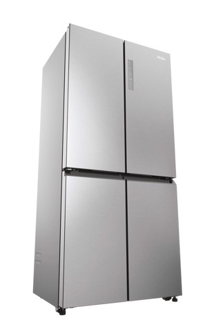 Haier Multidoor HCR3818ENMM ClasseE 467lt-Platino, Stainless steel