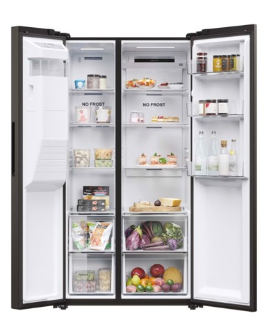 Haier SBS 90 Serie 5 HSR5918DIPB frigorifero side-by-side Libera installazione 511 L D Nero