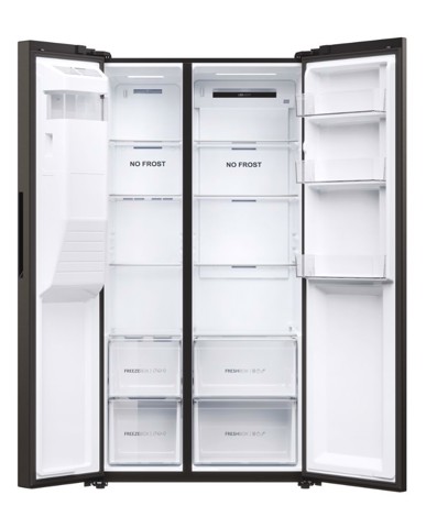 Haier SBS 90 Serie 5 HSR5918DIPB frigorifero side-by-side Libera installazione 511 L D Nero