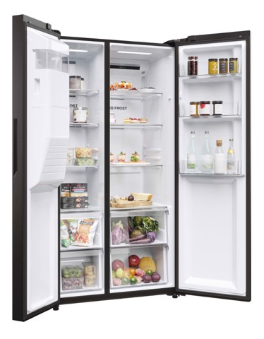 Haier SBS 90 Serie 5 HSR5918DIPB frigorifero side-by-side Libera installazione 511 L D Nero