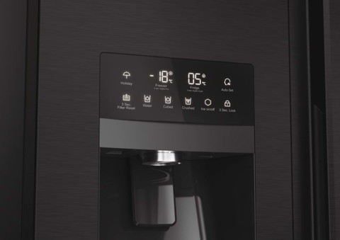 Haier SBS 90 Serie 5 HSR5918DIPB frigorifero side-by-side Libera installazione 511 L D Nero