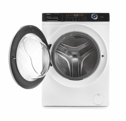 Haier SuperDrum, Lavatrice Carica Frontale 15 KG, Classe A, 1400 giri, Bianco, Inverter, Refresh, HW150-BP14986EIT