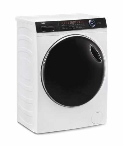 Haier SuperDrum, Lavatrice Carica Frontale 15 KG, Classe A, 1400 giri, Bianco, Inverter, Refresh, HW150-BP14986EIT