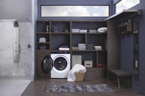 Haier SuperDrum, Lavatrice Carica Frontale 15 KG, Classe A, 1400 giri, Bianco, Inverter, Refresh, HW150-BP14986EIT