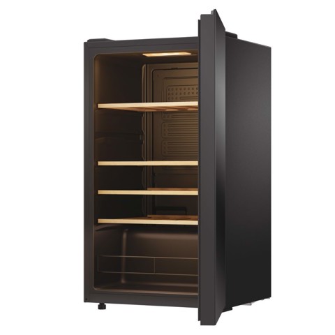 Haier Wine Bank 50 Serie 3 HWS34GGH1 Cantinetta vino con compressore Libera installazione Nero 34 bottiglia/bottiglie