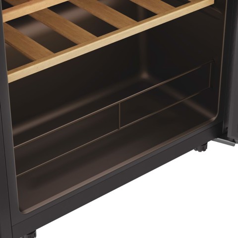 Haier Wine Bank 50 Serie 3 HWS34GGH1 Cantinetta vino con compressore Libera installazione Nero 34 bottiglia/bottiglie
