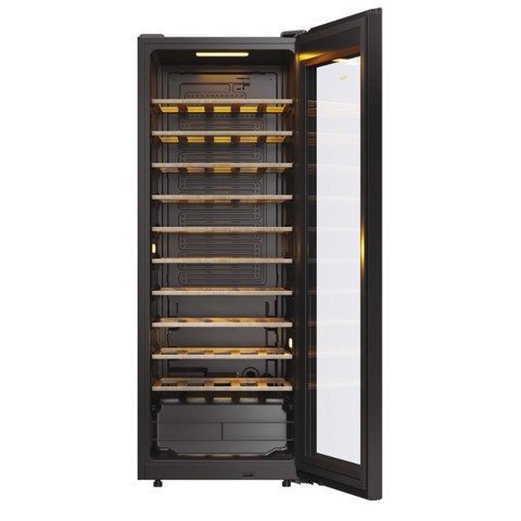 Haier Wine Bank 50 Serie 3 HWS58GGH1 Libera installazione Nero 58 bottiglia/bottiglie