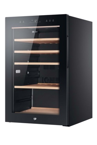 Haier Wine Bank 50 Serie 5 HWS49GA Cantinetta vino con compressore Libera installazione Nero 49 bottiglia/bottiglie