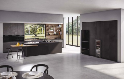 Haier Wine Bank 50 Serie 7 HWS77GDAU1 Cantinetta vino con compressore Libera installazione Nero 77 bottiglia/bottiglie