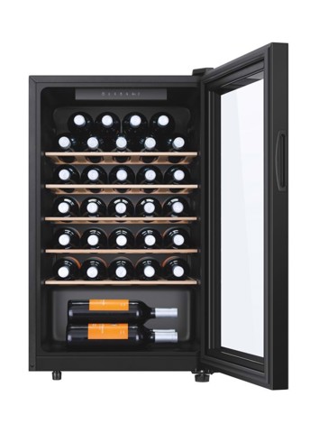 Haier Wine cellar HWS33GGFR Cantinetta vino con compressore Libera installazione Nero 33 bottiglia/bottiglie