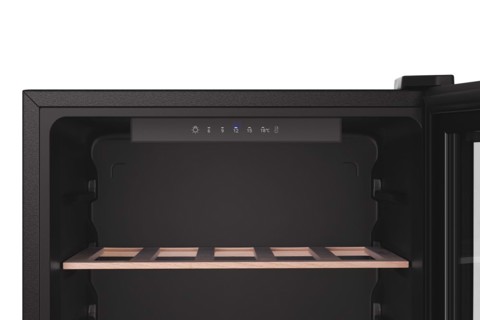 Haier Wine cellar HWS33GGFR Cantinetta vino con compressore Libera installazione Nero 33 bottiglia/bottiglie