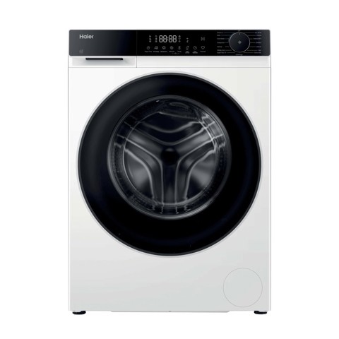 Haier X Series 5, Lavatrice Carica Frontale 8 KG, 30% più efficente della classe A, 1400 giri, Bianco, AI PowerDrive, Vapore, Wi-Fi, Smart AI, Super Fast 15', HW80-BP14357U-IT