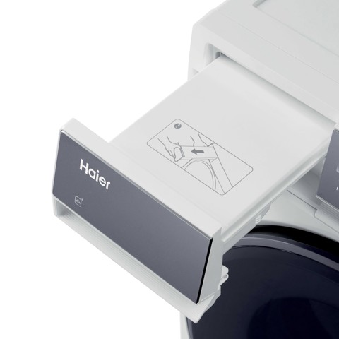 Haier X Series 7 , Asciugatrice 9 KG, Classe A, Bianco, AI PowerInverter, I-Refresh, Wi-Fi, Smart AI, HD90-A367U1-IT