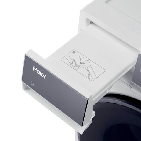 Haier X Series 7 , Asciugatrice 9 KG, Classe A, Bianco, AI PowerInverter, I-Refresh, Wi-Fi, Smart AI, HD90-A367U1-IT