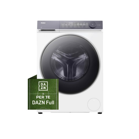 Haier X Series 7, Lavatrice Carica Frontale 10 KG, 30% più efficente della classe A, 1400 giri, Bianco, Direct Motion, Vapore, Wi-Fi, Smart AI, Scruscotto Anti-impronta, 360° ABT, HW100-B14367U-IT