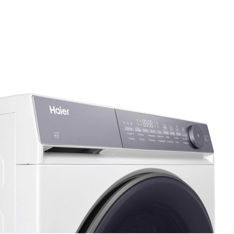 Haier X Series 7, Lavatrice Carica Frontale 10 KG, 30% più efficente della classe A, 1400 giri, Bianco, Direct Motion, Vapore, Wi-Fi, Smart AI, Scruscotto Anti-impronta, 360° ABT, HW100-B14367U-IT