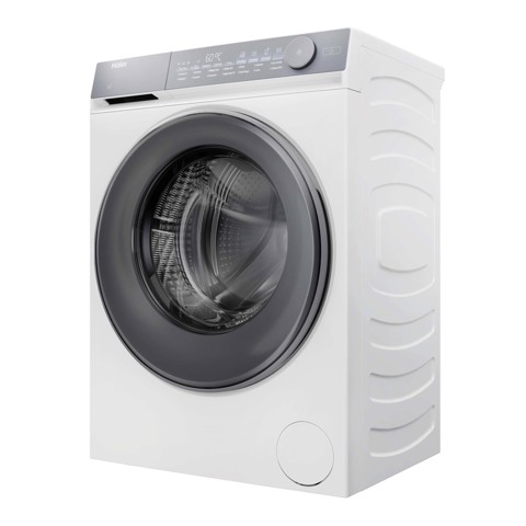 Haier X Series 7, Lavatrice Slim 8 KG, 25% più efficente della classe A, 1400 giri, Bianco, Direct Motion, Vapore, Wi-Fi, Smart AI, Scruscotto Anti-impronta, 360° ABT, HW80-B14367TU-IT