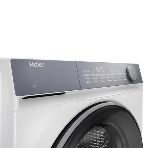 Haier X Series 7, Lavatrice Slim 8 KG, 25% più efficente della classe A, 1400 giri, Bianco, Direct Motion, Vapore, Wi-Fi, Smart AI, Scruscotto Anti-impronta, 360° ABT, HW80-B14367TU-IT