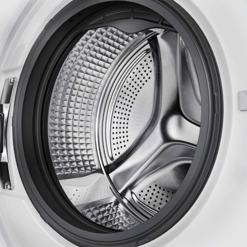 Haier X Series 7, Lavatrice Slim 8 KG, 25% più efficente della classe A, 1400 giri, Bianco, Direct Motion, Vapore, Wi-Fi, Smart AI, Scruscotto Anti-impronta, 360° ABT, HW80-B14367TU-IT
