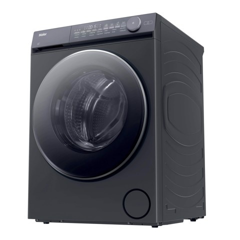 Haier X Series 7, Lavatrice Slim 9 KG, 25% più efficente della classe A, 1400 giri, Antracite, Direct Motion, Vapore, Wi-Fi, Smart AI, Scruscotto Anti-impronta, 360° ABT, HW90-B14367GTUIT