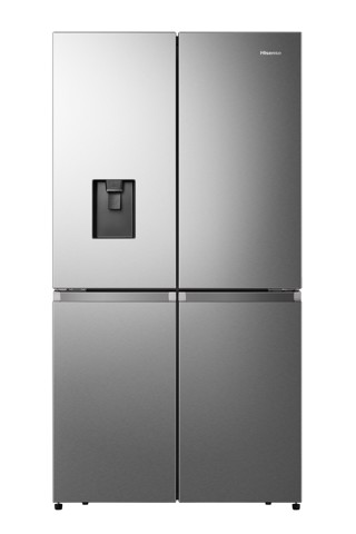 Hisense frigorifero Quattro Porte RQ758N4SWSE libera installazione 606L Classe E Dispenser Acqua Metal Cooling WiFi