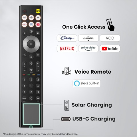 Hisense Smart TV RGB MiniLED 180Hz 55" 4K Ultra HD 55ER8S