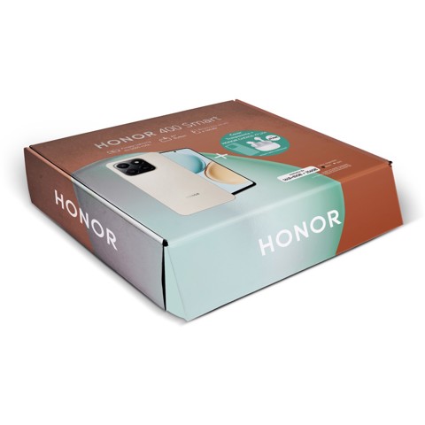 Honor BUNDLE 400 SMART 17,2 cm (6.77") MagicOS 9.0 8 GB 256 GB 6500 mAh Nero