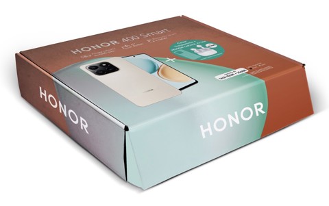 Honor BUNDLE 400 SMART 17,2 cm (6.77") MagicOS 9.0 8 GB 256 GB 6500 mAh Oro