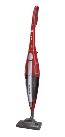 Hoover Diva Aspirapolvere DVE01BL 011 Senza sacchetto 0,8 L 750 W Rosso