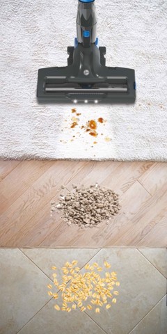 Hoover H-FREE 300 HF322PTA 011 Grigio Senza sacchetto