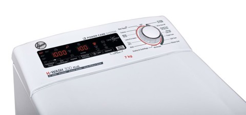 Hoover H-WASH 300 PLUS H3TSM47TAMCE-11 lavatrice Caricamento dall'alto 7 kg 1400 Giri/min B Bianco