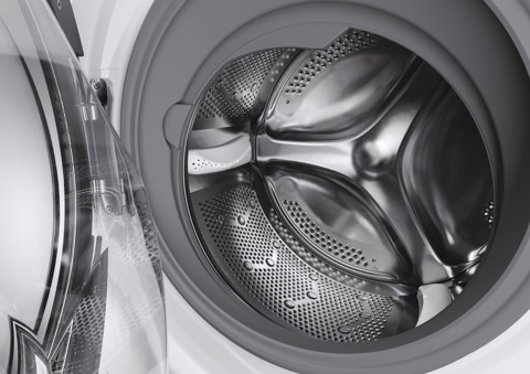Hoover H-WASH 500 , Lavatrice Carica Frontale 9 KG, 15% più efficente della classe A, 1400 giri, Bianco, Inverter, Vapore, Wi-Fi, HWP 49AMBC7/1-S