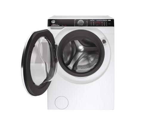 Hoover H-WASH 500 , Lavatrice Slim 7 KG, 15% più efficente della classe A, 1400 giri, Bianco, Inverter, Vapore, Wi-Fi, HWP4 47AMBC7/1-S