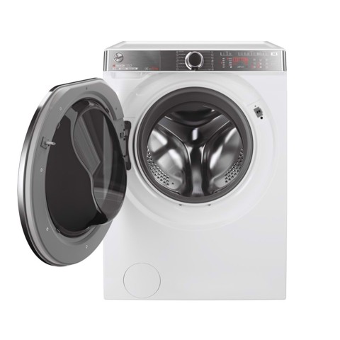 Hoover H-WASH 550 H5WPB610AMBC8-S lavatrice Caricamento frontale 10 kg 1551 Giri/min A Grigio, Argento