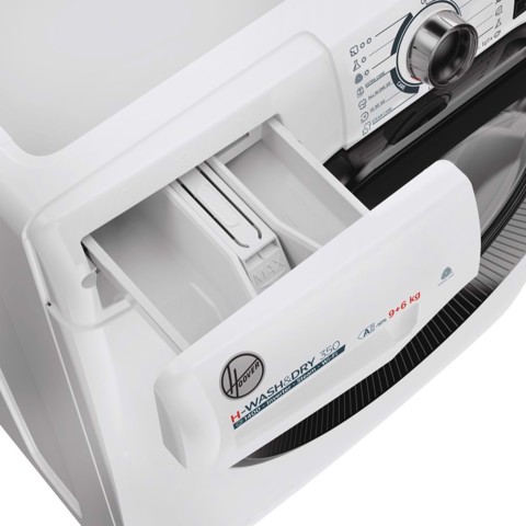Hoover H-WASH&DRY 350 H3DPS4966TAMB6-S lavasciuga Libera installazione Caricamento frontale Bianco D
