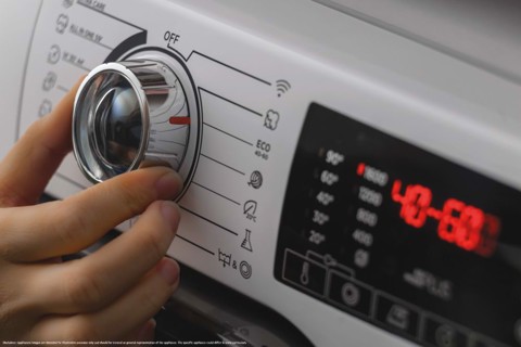 Hoover H-WASH&DRY 350 H3DPS4966TAMB6-S lavasciuga Libera installazione Caricamento frontale Bianco D