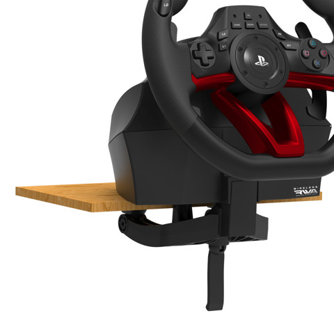 Hori Racing Wheel APEX Nero, Rosso Bluetooth/USB Sterzo + Pedali Analogico/Digitale PC, PlayStation 4