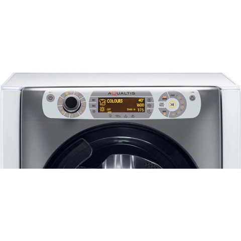 Hotpoint AQD1072D 697 EU/A N lavasciuga Libera installazione Caricamento frontale Bianco E