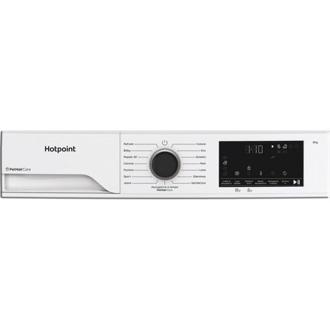 Hotpoint Ariston Ariston HPT 84D BS IT, Asciugatrice Capacità 8kg, classe C, EasyIron, PetHair Removal | Profondità mobile 54cm