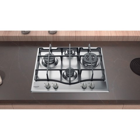 Hotpoint Ariston Ariston Piano cottura a gas PCN 641 T/IX/HAR Made in Italy